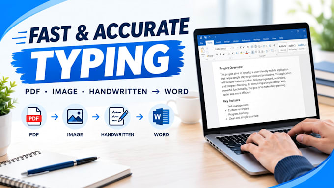 do fast and accurate typing , data entry, word and excel