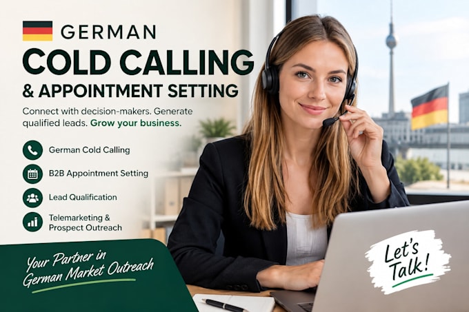 do german cold calling and appointment setting