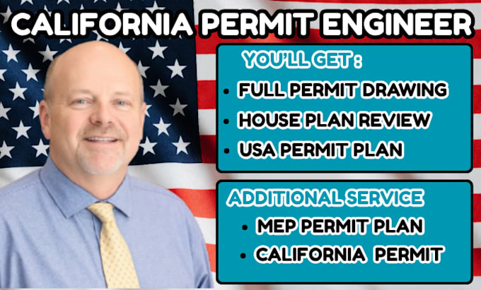 review house plans and provide structural mep engineering for california permit