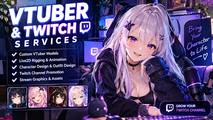 rig your vtuber models with live2d
