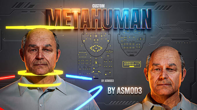 make hyper realistic metahumans