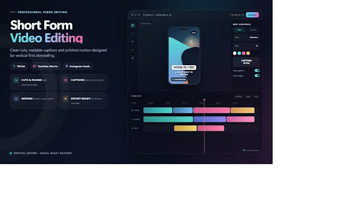 edit short form videos