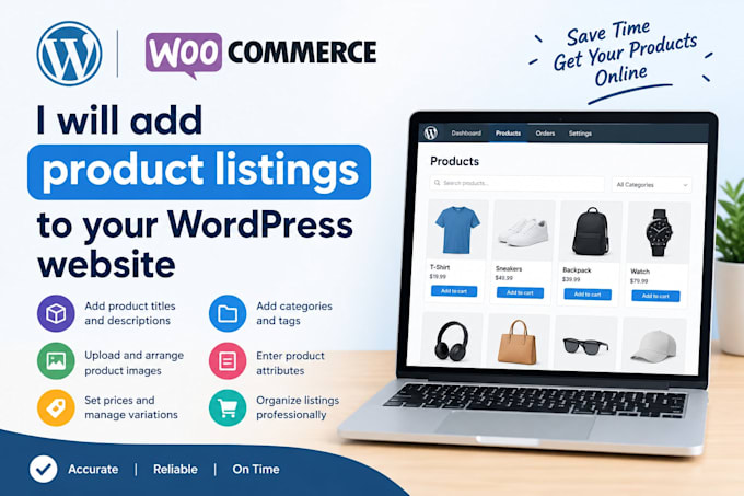 do product listing on your wordpress website