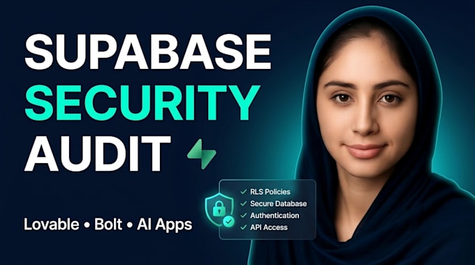 audit supabase rls security in your lovable or bolt app