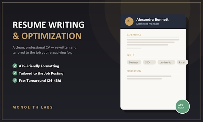 optimize your resume and tailor it to a job posting