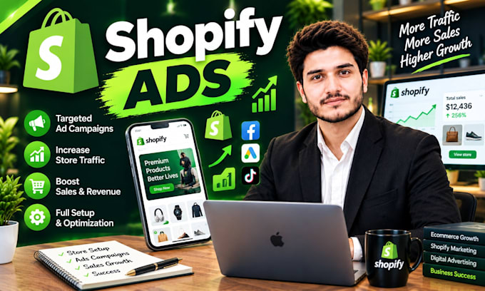 setup and optimize shopify ads for your ecommerce store