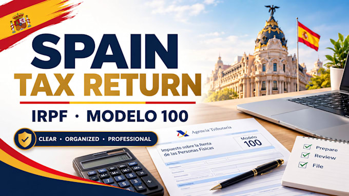 file spain tax return irpf modelo 100