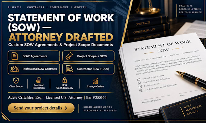 draft a professional sow contract for your business