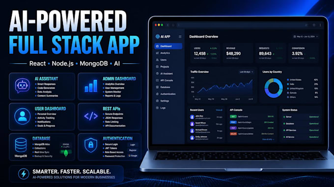 do something really good at full stack app , android app