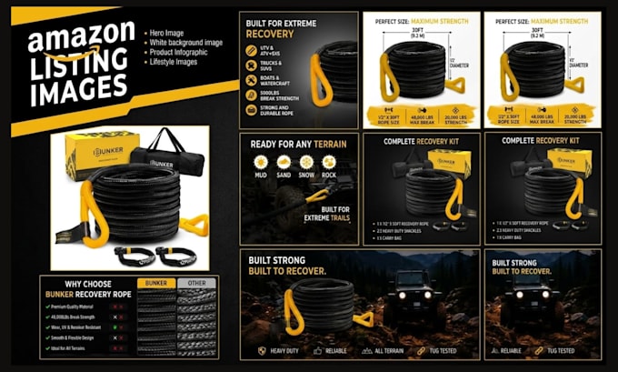 do amazon product image editing, listing images and infographics