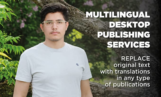do multilingual desktop publishing dtp and ai text translate