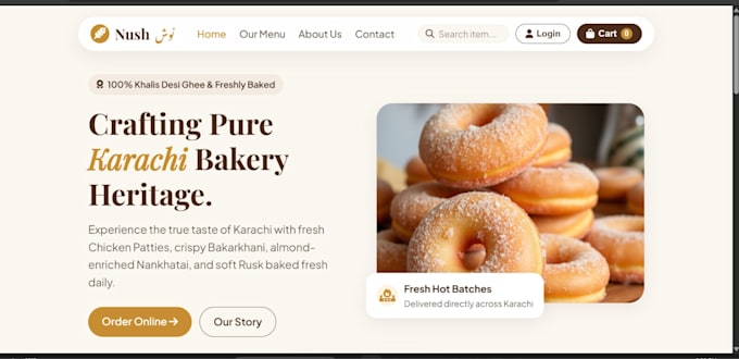 build a responsive frontend web application or website design