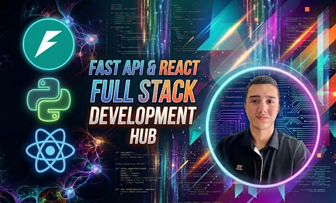 be your full stack python fastapi and react developer