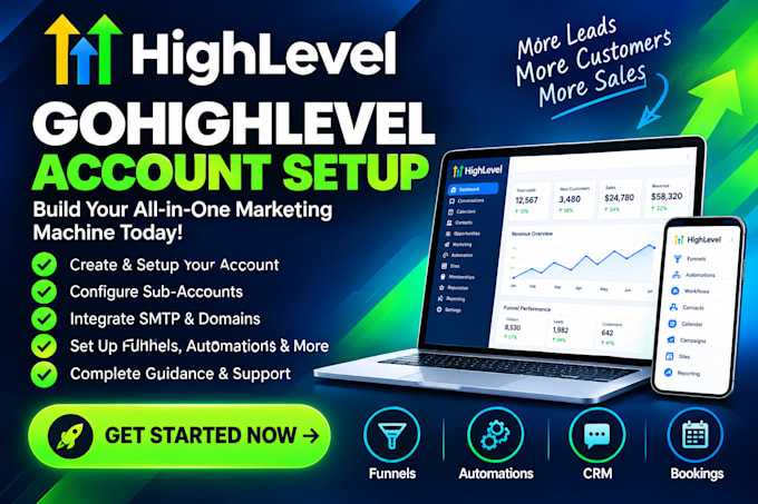 transform your gohighlevel account into a hands free sales machine
