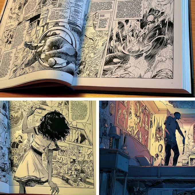 draw manga page , comic page ,nsfw comic and manga