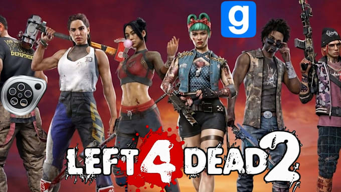 professionally edit, port or create left 4 dead 2, l4d2 player model in blender