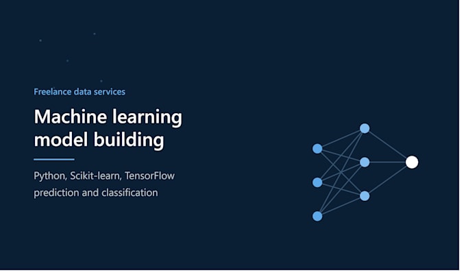 build and train a machine learning model in python