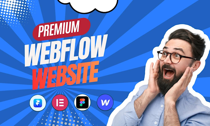be your webflow developer, design webflow website or figma to webflow