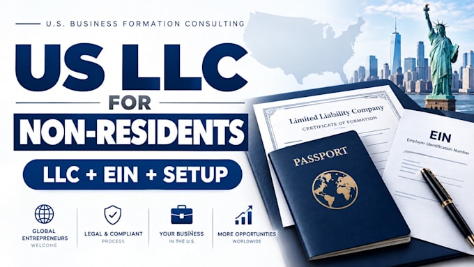 form a US llc for non residents with ein number