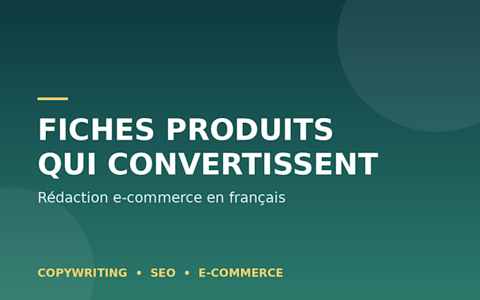 rédiger des fiches produits e commerce qui convertissent