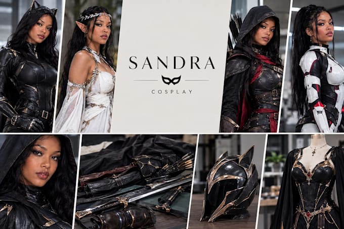 custom cosplay costumes with professional craftsmanship