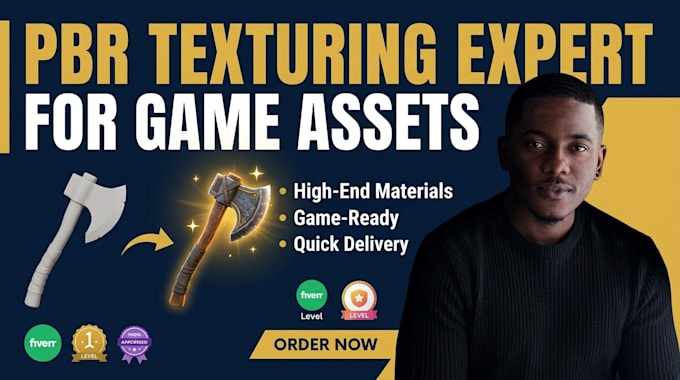 create realistic pbr textures for your 3d game assets