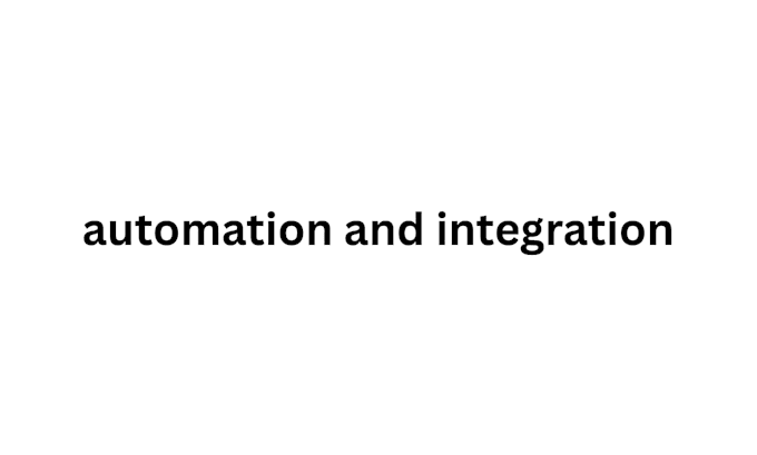 setup automation and integration for crm