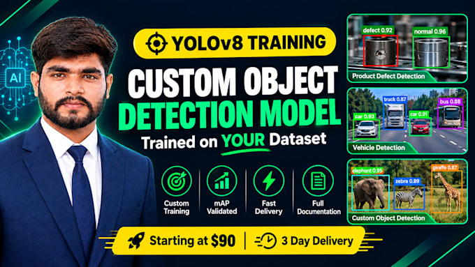 build custom yolo object detection and computer vision models for your cctv