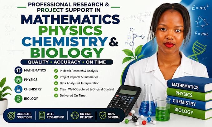 handle physics chemistry and biology problems with clear solutions