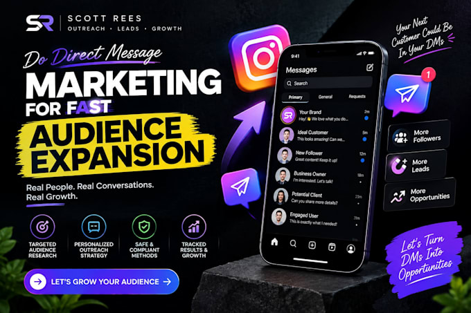 do direct message marketing for fast audience expansion