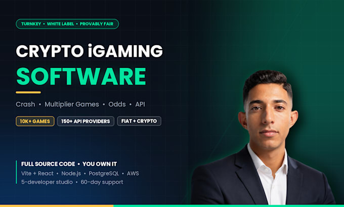 do crypto igaming software like stake, bcgame with slot, crash api