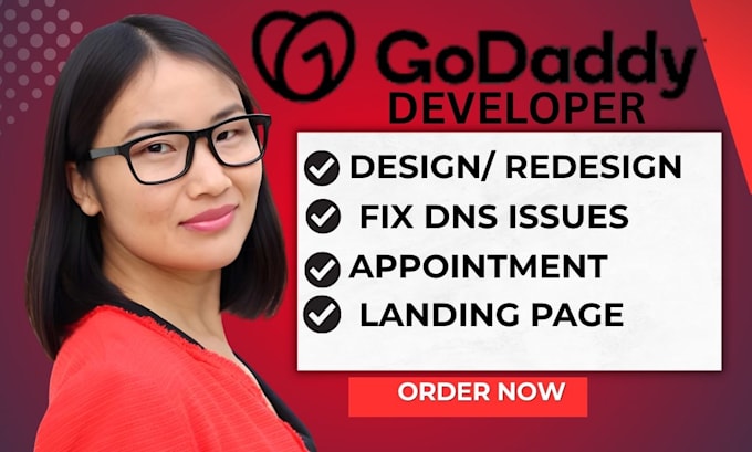 customize godaddy website builder fix seo issues booking set up online store