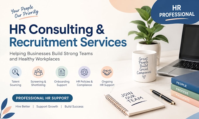 provide HR consulting, recruitment, and policy development