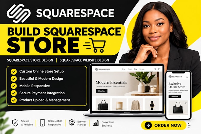 build squarespace website design squarespace website redesign squarespace SEO