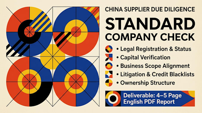 chinese company background report