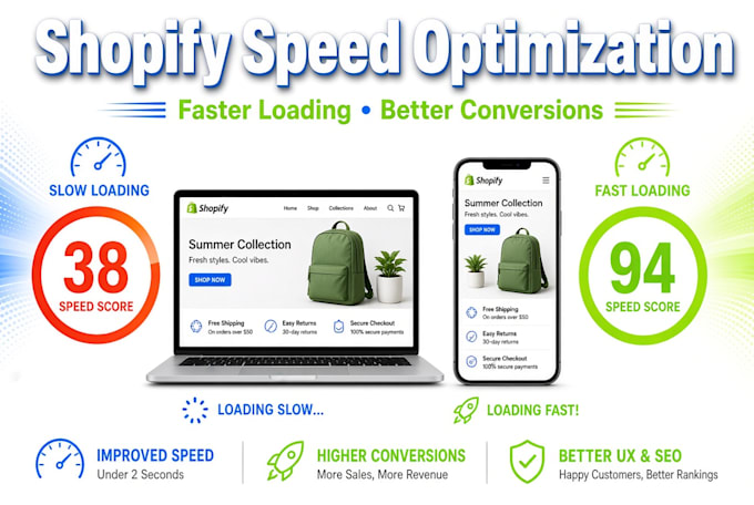 optimize your shopify store speed for faster loading and better conversions