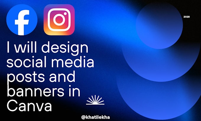 design social media posts and banners on canva