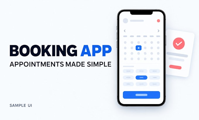 build a flutter booking and appointment app
