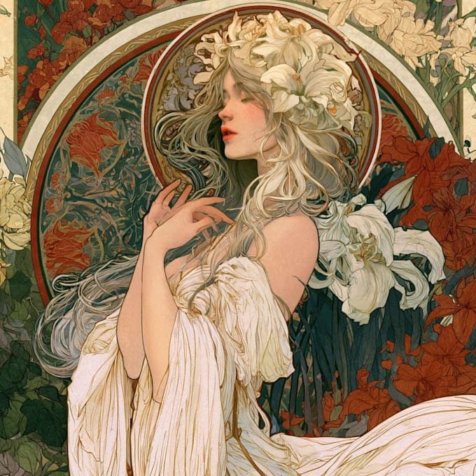 do anything in art nouveau style