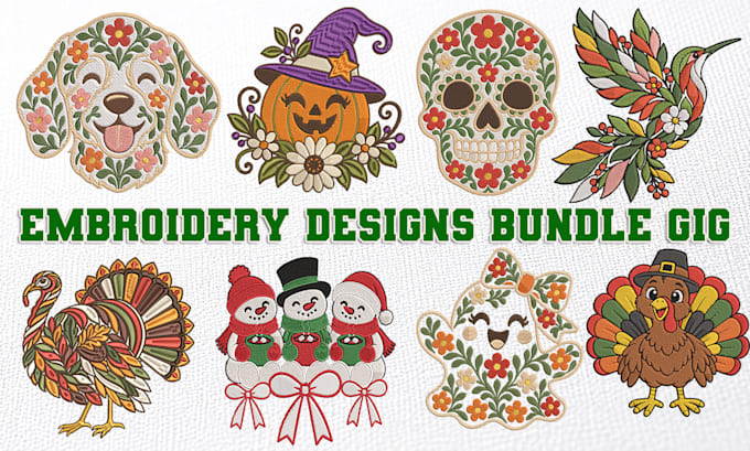 create professional embroidery digitizing and vector designs