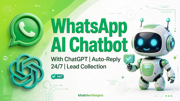 setup whatsapp business ai chatbot with chatgpt