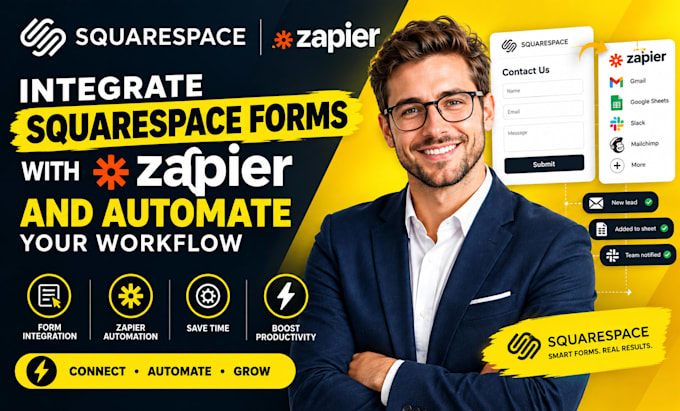 integrate squarespace forms with zapier and automate your workflow