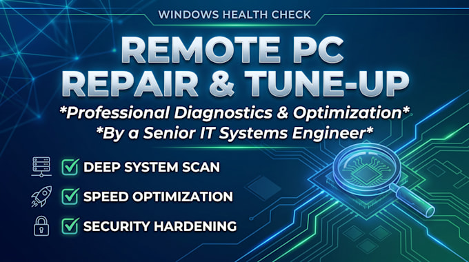 professionally diagnose, repair, and optimize your windows PC