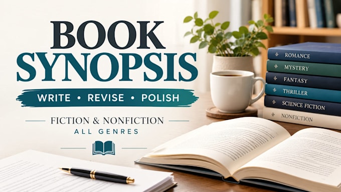 write or revise a professional book synopsis in any genre