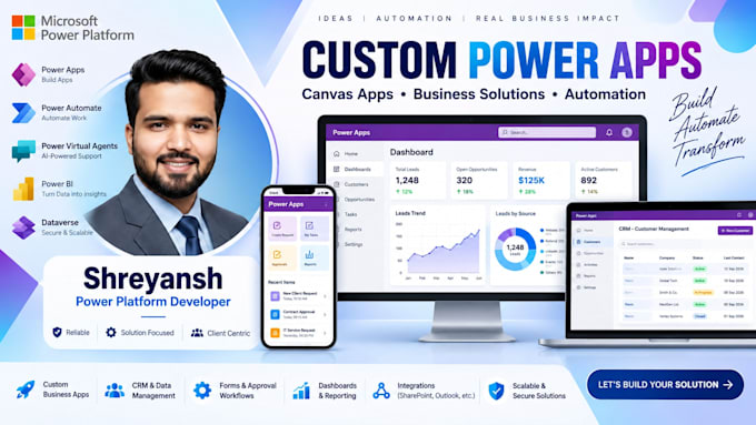 develop a custom microsoft power apps canvas app for your business