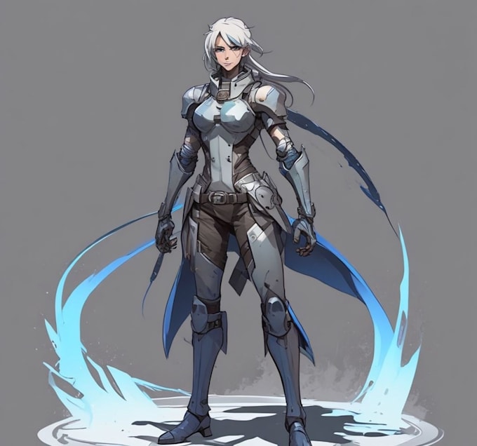 create cute and aesthetic anime characters