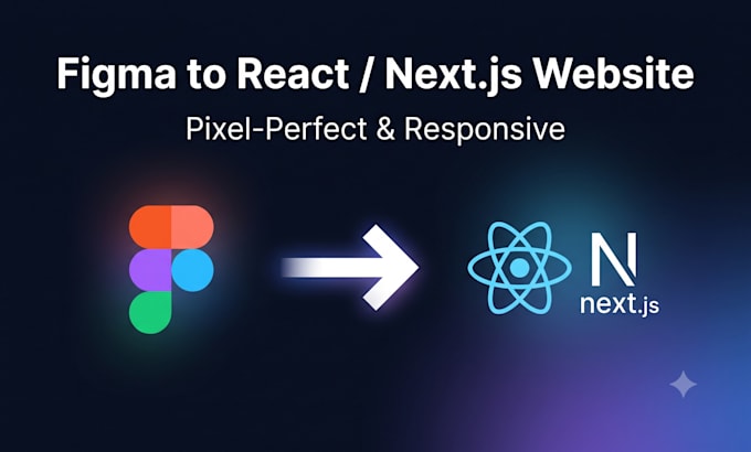 figma to react or next website