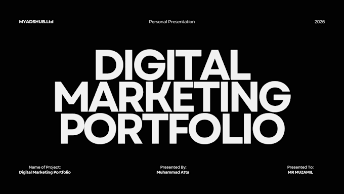 create a modern, professional personal portfolio website