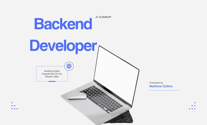 build completed backend database and apis for your web application