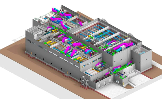turn point cloud data from 3d laser scanner to architectural, structural and mep